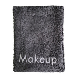 Towelling: Bengali Make up Cloth - Pewter