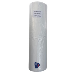 Products: Waste Basket Bags - 100/Roll (18/LTR)