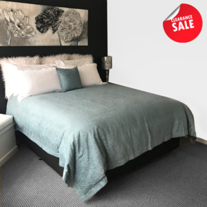 Bedroom: Chapeau Duvet Cover - Atlantis [CLEARANCE]