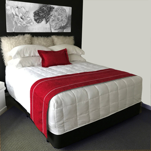 Bedroom: Chapeau Regal 50cm Bed Runner - Pewter