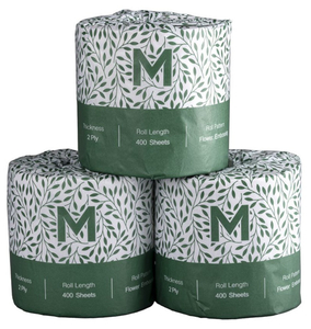 Paper: Matthews Recycled Toilet Tissue 2ply 400s (48/CTN)
