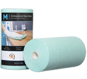 Matthews Antibacterial Wavy Wipes 90s - Green