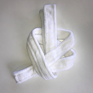 Bathroom: Microfibre Robe Belts - White Only