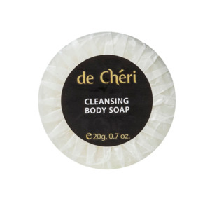 Products: De Cheri Classic Pleatwrapped Soap 20g (375/CTN)