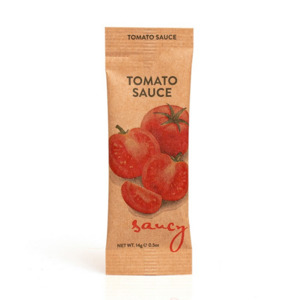 Products: Tomato Sauce Ecostick Sachet 14g (100/CTN)