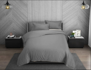 Bedroom: Serendipity Charcoal Duvet Cover