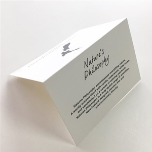 Amenities: Nature's Philosophy Environmental Tent Cards (50/CTN)