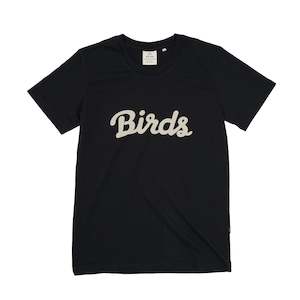 Birds Of Condor: Birds of Condor Birds Script Tee - Black
