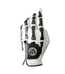 Asher White DeathGrip 2.0 Glove - Left