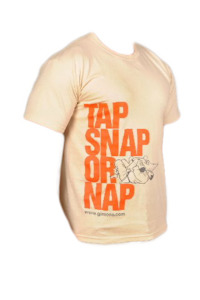 T-Shirts: Tap, snap or nap t-shirt