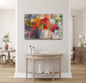 Products: Autumn Flowers - Giraffe Art Gallery