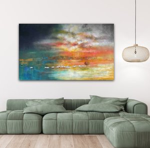 Products: Shelter II - Available @ Quay Gallery in Whitford - Giraffe Art Gallery