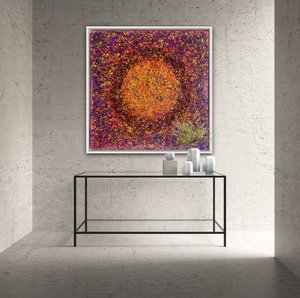 Products: Wildfire VI - Giraffe Art Gallery