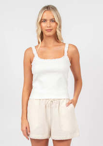 Amore Tank - White