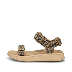 Woden: Line Suede - Leopard