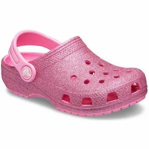 Classic Iridescent Glitter Clog Kids