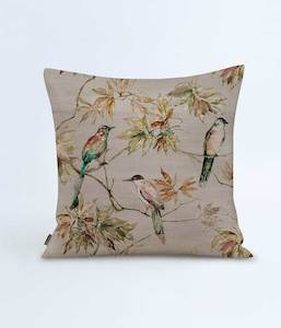 M M Linen: Izumi Cushion - Neutral/Blush