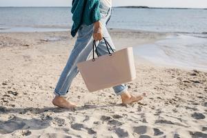 Hinza: Large Hinza Bag -  Nougat