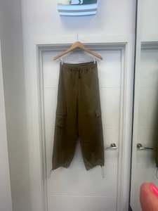 Blackstone: Dressy Cargo Pant - Plain Fossil