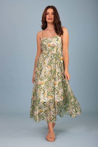 Monet Dress - Green