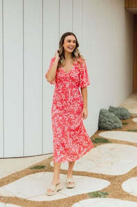 Dress: Ankara Dress - Ankara Floral Print