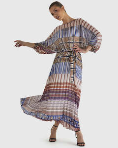 Fate Becker: Rays Dress - Check Navy