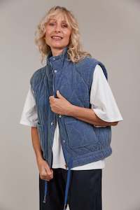 Pepi Vest - Denim