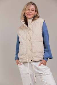 Coats: Pepi Vest - Ecru