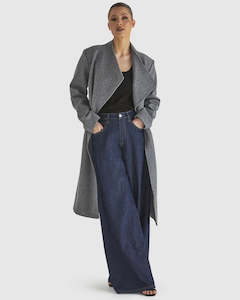 Fate Becker: Shadows Coat - Grey Marle Grey