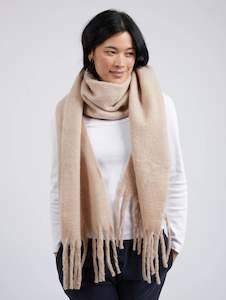 Scarves: Elm Comfy Scarf - Oatmeal