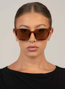 Bree Sunglasses - Havana/Brown.