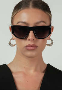 Otra Eyewear: Elka Sunglasses - Dark Chocolate/Brown Fade
