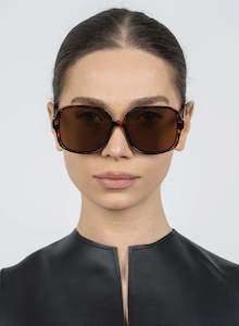Otra Eyewear: Annie Sunglasses - Tortoise/Brown