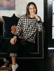 Seduce: Isla Top - Shadow Check