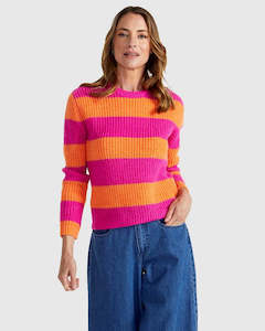 Fate Becker: Santos Knit - Orange/Pink