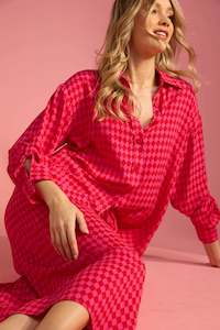 Casablanca Shirt - Chilli/Pink