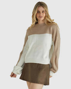 Knitwear: Valery Knit - Oatmeal/Bone