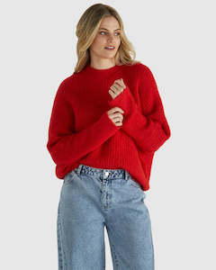 Romee Knit - Poppy Red