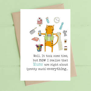 Emko Cards: Mums Right About Everything Card
