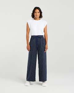 Chloe Pant - Midnight Stripes