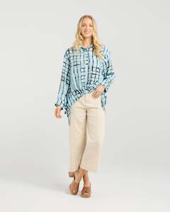 Et Alia: Jodi Shirt - Skyline Plaid