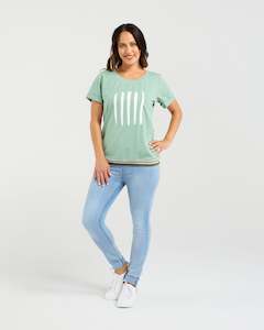 Mia T-shirt - Mint
