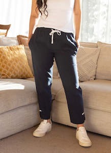 Knewe: Checker Pant - Ink/White