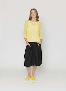 Knitwear: Rebe Top - Sunshine