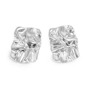 1046-0240 Square Melted Silver