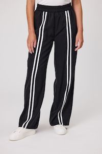 Duo 1: Mila Stripe Pant - Black