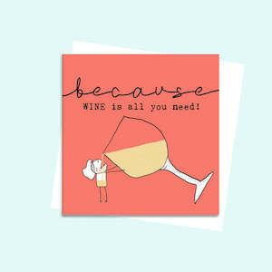 Because WINE is all you need Card