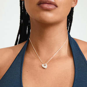 Pilgrim Jewellery: Crystal - Dune Recycled Necklace - Silver Plated