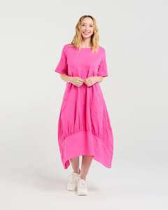 Seduce: Selena Dress - Hot Pink