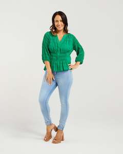 Seduce: Grace Top - Green